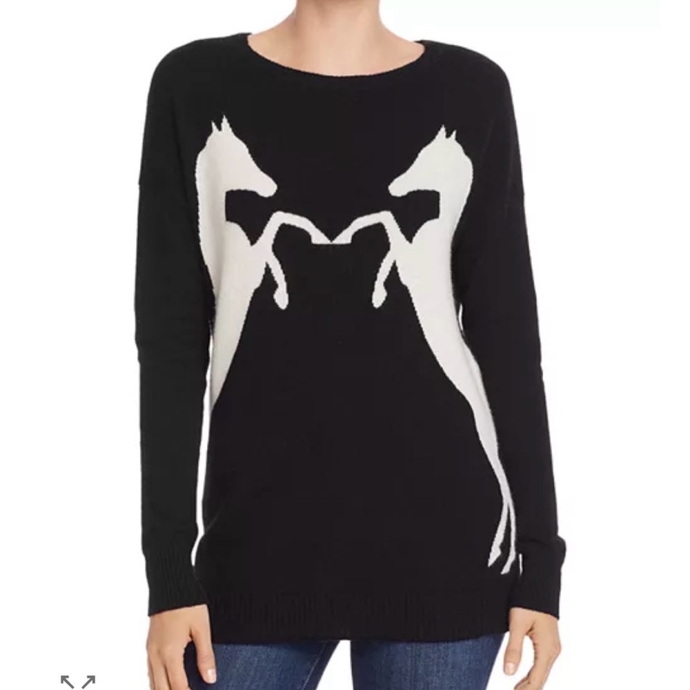Aqua Cashmere Sweater
